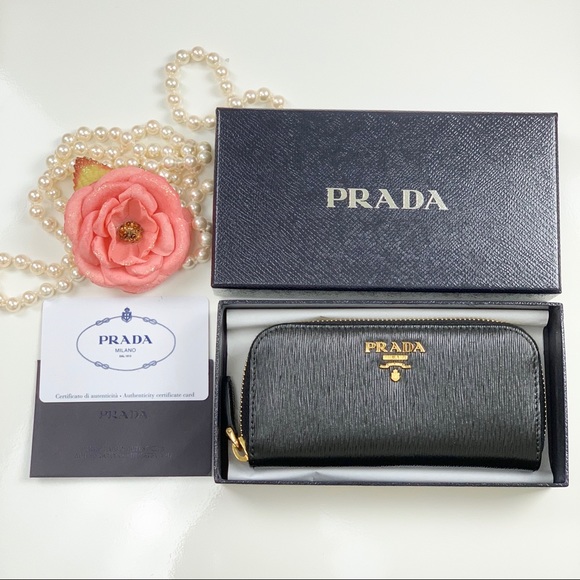 Prada Accessories Prada Vitello Move Key Case Holder Wallet Poshmark
